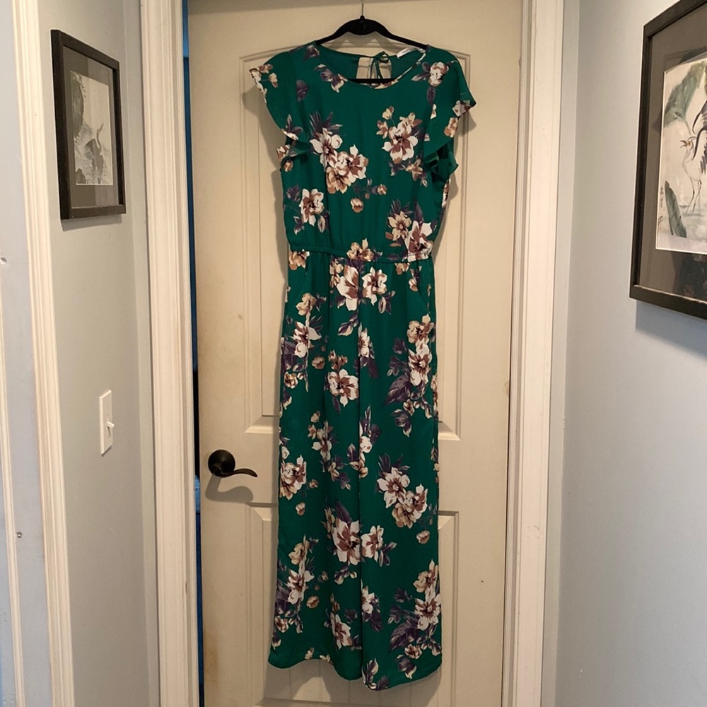 Floral jumpsuit